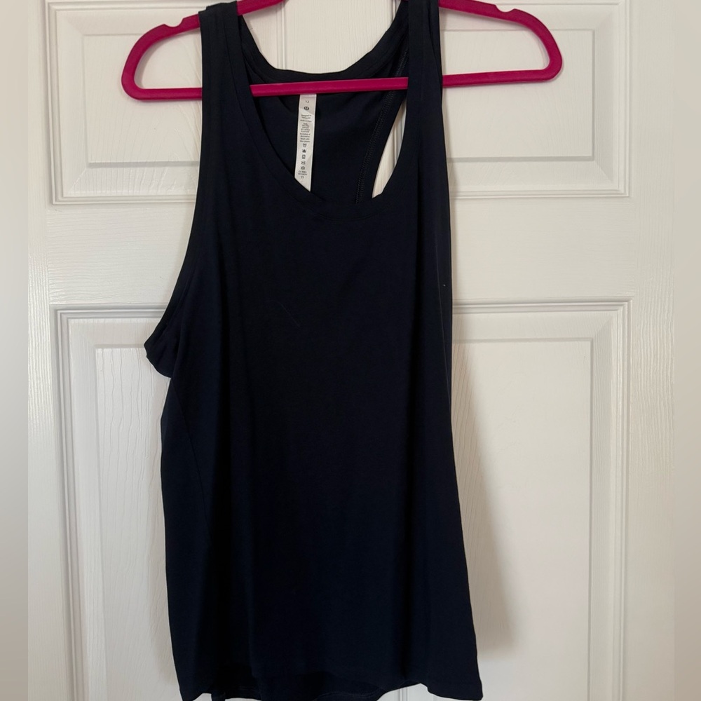 Lululemon Navy Tank EUC 12